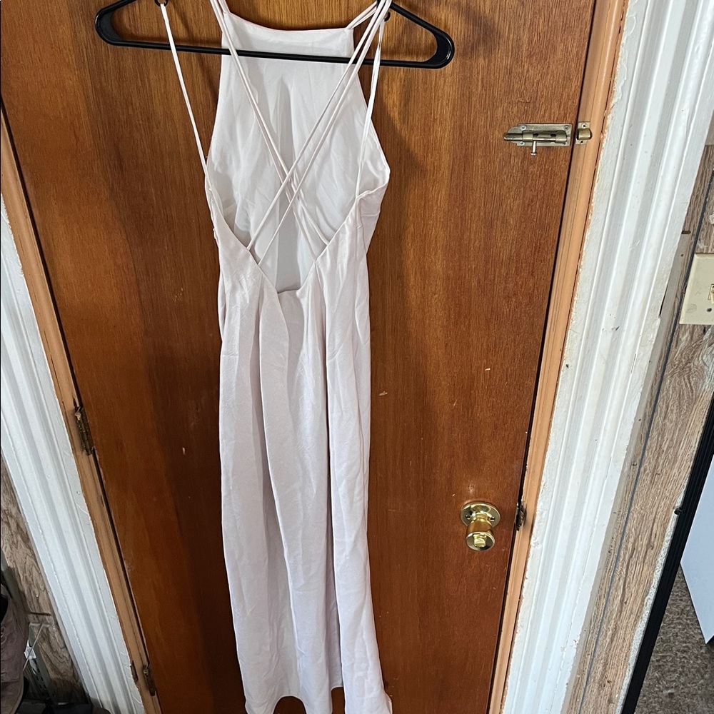Zara Elegant White Maxi Dress - Picture 2 of 10